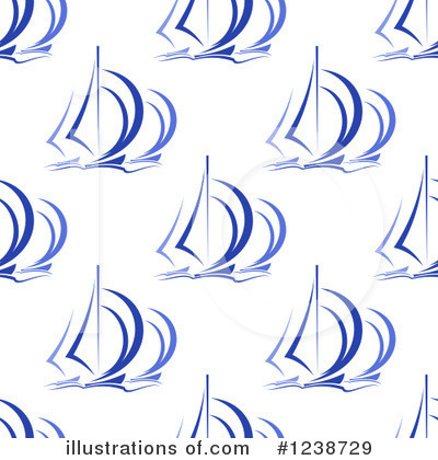 Royalty-Free (RF) Sailboat Clipart Illustration by Vector Tradition SM - Stock Sample #1238729