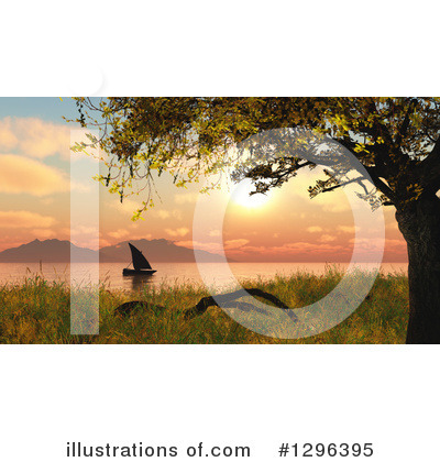Landscape Clipart #1296395 by KJ Pargeter