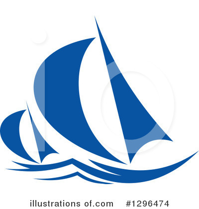 Royalty-Free (RF) Sailboat Clipart Illustration by Vector Tradition SM - Stock Sample #1296474