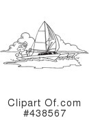 Sailing Clipart #438567 by toonaday