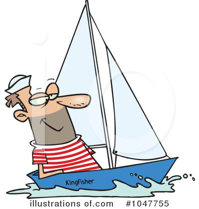 Sailing Clipart #1047755 by toonaday