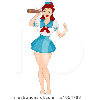 Pinup Clipart #1054763 by BNP Design Studio