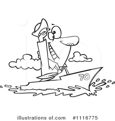 Boat Clipart #1116775 by toonaday