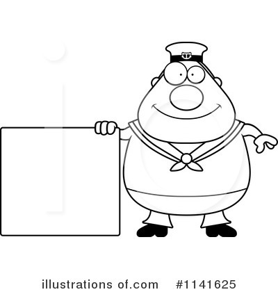 Royalty-Free (RF) Sailor Clipart Illustration by Cory Thoman - Stock Sample #1141625