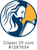 Saint Jerome Clipart #1287634 by patrimonio