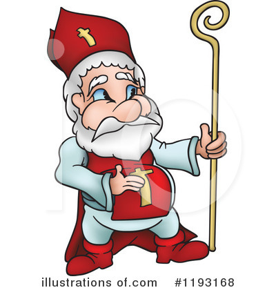Royalty-Free (RF) Saint Nicholas Clipart Illustration by dero - Stock Sample #1193168