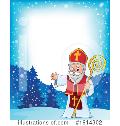 Royalty-Free (RF) Saint Nicholas Clipart Illustration by visekart - Stock Sample #1614302