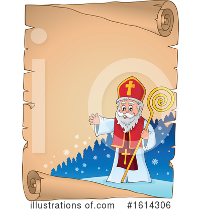 Royalty-Free (RF) Saint Nicholas Clipart Illustration by visekart - Stock Sample #1614306