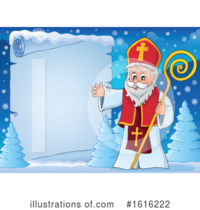 Royalty-Free (RF) Saint Nicholas Clipart Illustration by visekart - Stock Sample #1616222