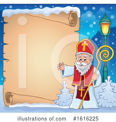 Royalty-Free (RF) Saint Nicholas Clipart Illustration by visekart - Stock Sample #1616225