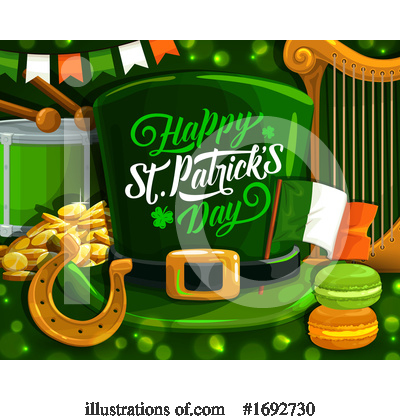 Royalty-Free (RF) Saint Paddys Day Clipart Illustration by Vector Tradition SM - Stock Sample #1692730