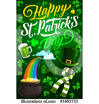 Royalty-Free (RF) Saint Paddys Day Clipart Illustration by Vector Tradition SM - Stock Sample #1692733