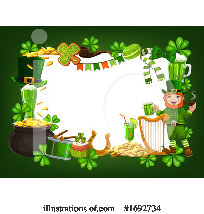 Royalty-Free (RF) Saint Paddys Day Clipart Illustration by Vector Tradition SM - Stock Sample #1692734