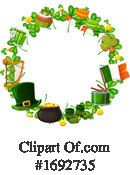 Saint Paddys Day Clipart #1692735 by Vector Tradition SM