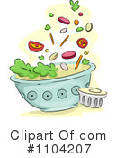 Salad Clipart #1104207 by BNP Design Studio