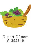Salad Clipart #1352816 by BNP Design Studio