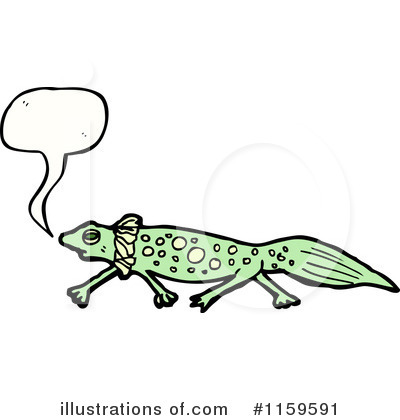 Salamander Clipart #1159591 by lineartestpilot