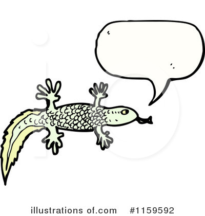 Salamander Clipart #1159592 by lineartestpilot