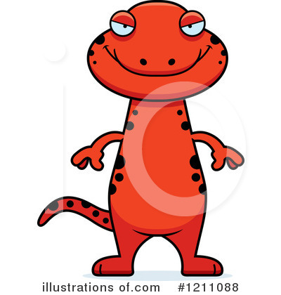 Royalty-Free (RF) Salamander Clipart Illustration by Cory Thoman - Stock Sample #1211088