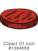 Salami Clipart #1384569 by Vector Tradition SM