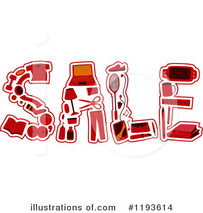 Royalty-Free (RF) Sale Clipart Illustration by BNP Design Studio - Stock Sample #1193614