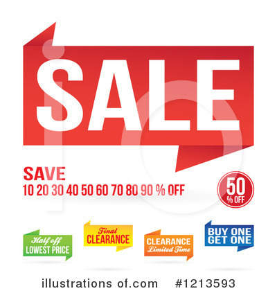 Sale Clipart #1213593 by Arena Creative