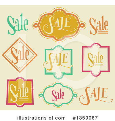 Royalty-Free (RF) Sale Clipart Illustration by BNP Design Studio - Stock Sample #1359067