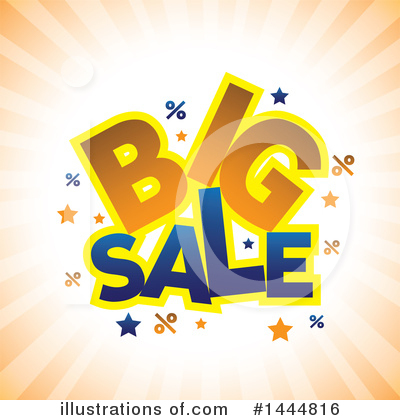 Royalty-Free (RF) Sale Clipart Illustration by ColorMagic - Stock Sample #1444816