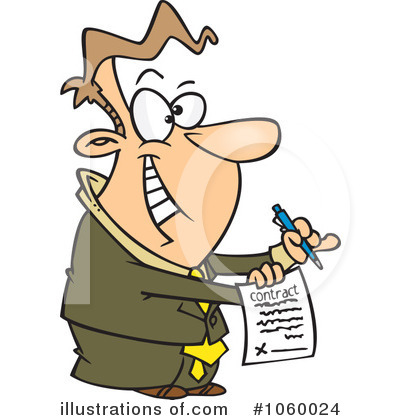 Salesmen Clipart #1060024 by toonaday