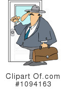 Salesman Clipart #1094163 by djart