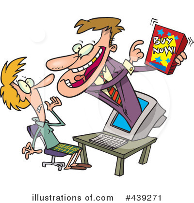 Salesmen Clipart #439271 by toonaday