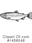 Salmon Clipart #1458048 by Vector Tradition SM