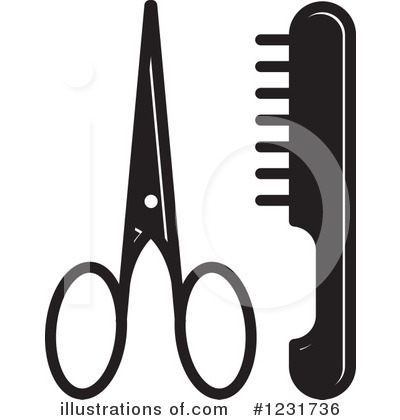 Combs Clipart #1231736 by Lal Perera