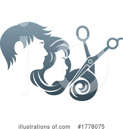 Haircut Clipart #1778075 by AtStockIllustration