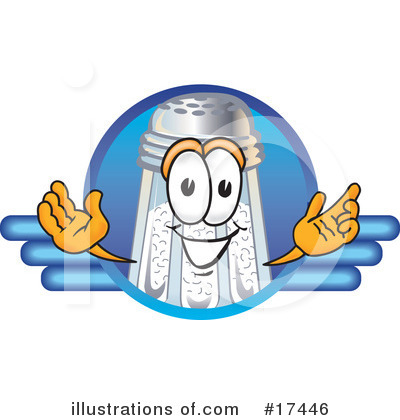 Salt Shaker Clipart #17446 by Mascot Junction