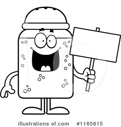 Salt Shaker Clipart #1165615 by Cory Thoman