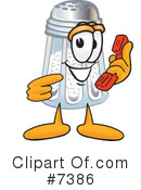 Salt Shaker Clipart #7386 by Mascot Junction