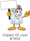 Salt Shaker Clipart #7403 by Mascot Junction