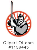 Samurai Clipart #1139445 by patrimonio
