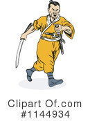 Samurai Clipart #1144934 by patrimonio