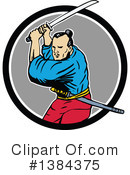 Samurai Clipart #1384375 by patrimonio