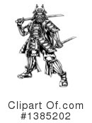 Samurai Clipart #1385202 by AtStockIllustration
