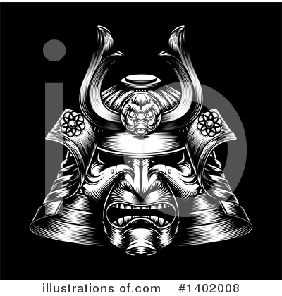 Royalty-Free (RF) Samurai Clipart Illustration by AtStockIllustration - Stock Sample #1402008