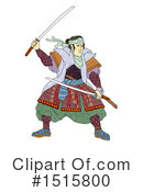 Samurai Clipart #1515800 by patrimonio