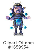 Samurai Clipart #1659954 by Steve Young
