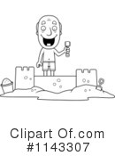 Sand Castle Clipart #1143307 by Cory Thoman