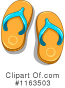 Sandals Clipart #1163503 by BNP Design Studio