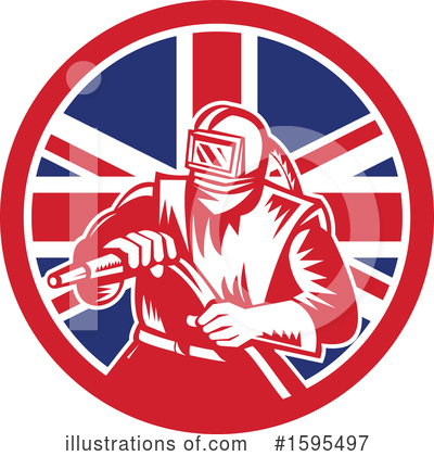 Royalty-Free (RF) Sandblaster Clipart Illustration by patrimonio - Stock Sample #1595497