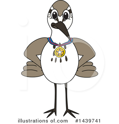 Royalty-Free (RF) Sandpiper Mascot Clipart Illustration by Mascot Junction - Stock Sample #1439741