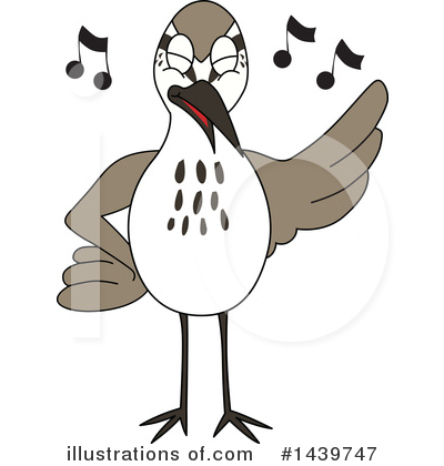 Sandpiper Mascot Clipart #1439747 by Mascot Junction